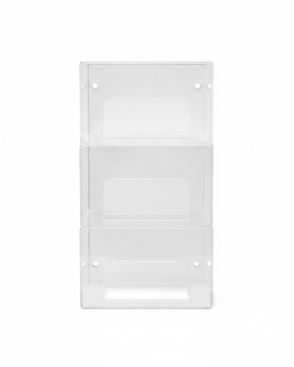 Triple Glove Dispenser – Wall Mountable