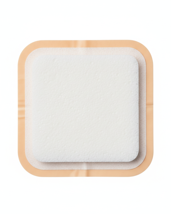 Foam Wound Dressing Adhesive Border - 15x15cm