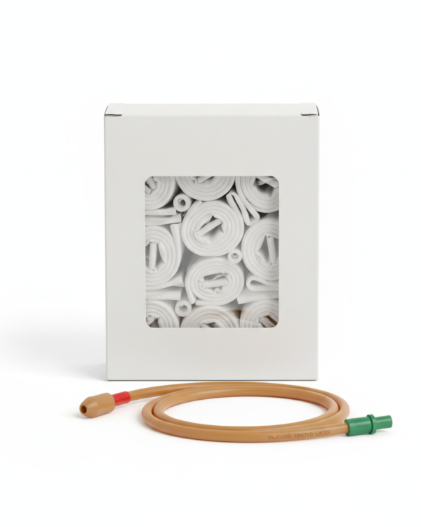 Foley Catheter - 12Fr 2-Way Silicone Coated - Box of 10