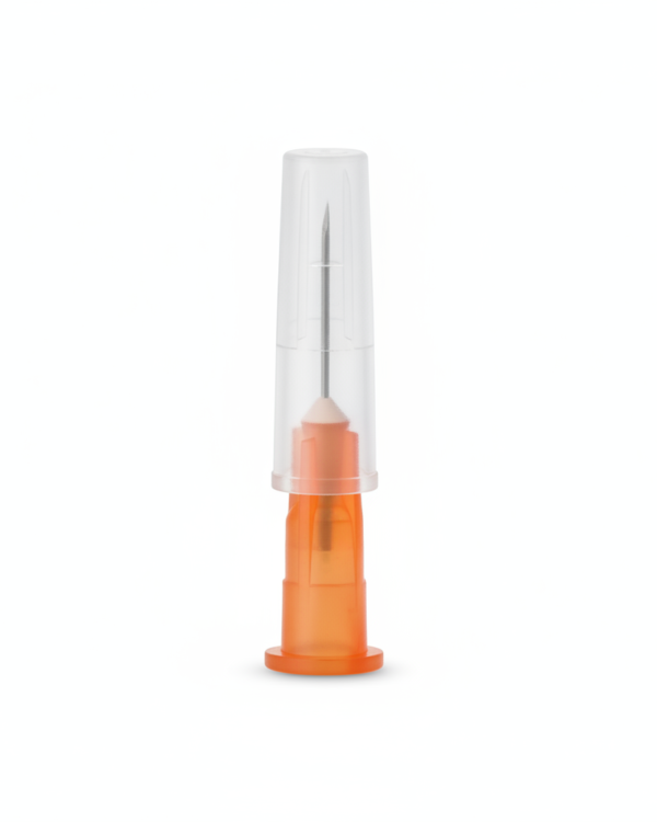 Hypodermic Needle - 25G x 16mm Orange