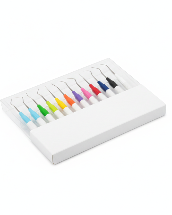 ColorPro Single-Use Periodontal Explorer Probe – Pack of 10