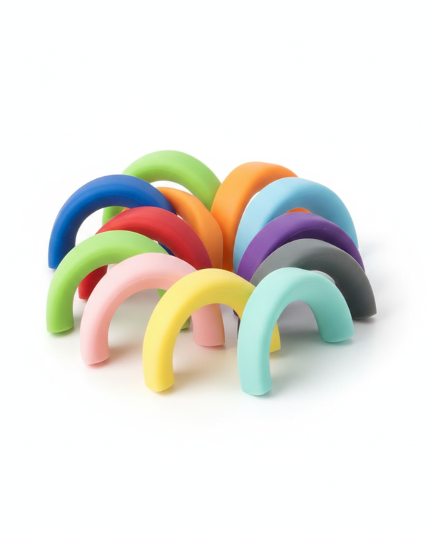 Colour-Coded Rubber Mouth Support – Pack of 10