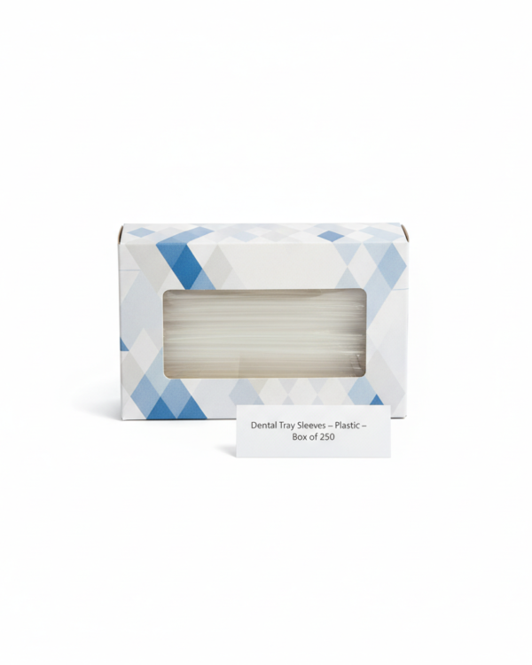 Dental Tray Sleeves – Plastic – Box of 250