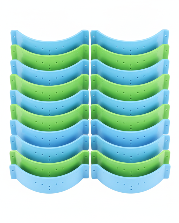 Disposable Colour Rigid Impression Tray – Full Arch – Pack of 12