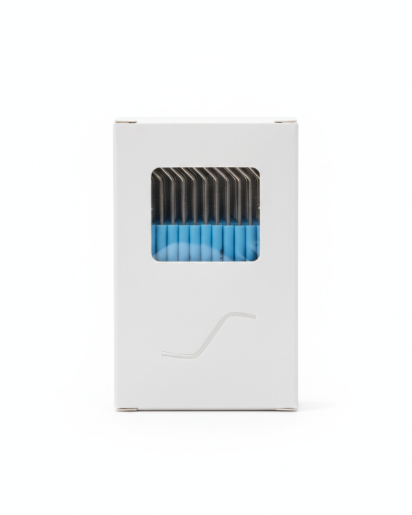Disposable Pre-Bent Needle Tips 27G – Box of 100