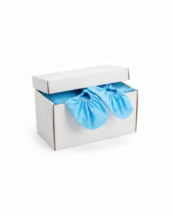 Disposable Shoe Covers Non-Slip – Box of 100 Pairs