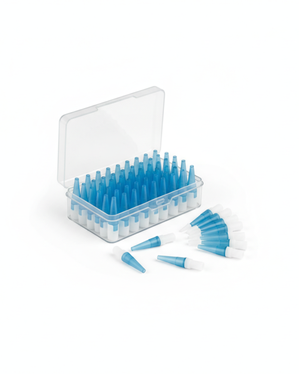 Top-Lock Autoclavable Syringe Tips – Pack of 50